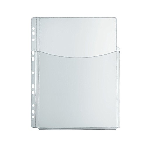 herlitz-katalogtasche-a4-pvc-mit-falten-und-eurolochung-5-st-ck-transparent image 2