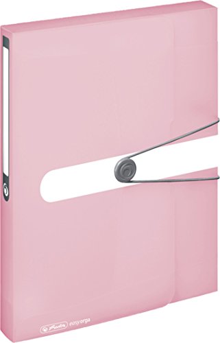 herlitz-sammelbox-a4-pp-folie-ros-transparent-4-cm-r-cken image 3
