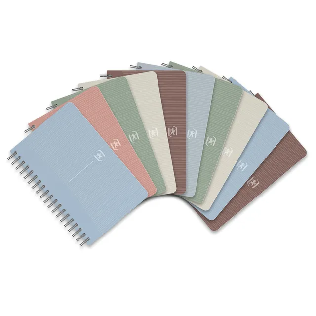 oxford-my-rec-up-spiral-notizbuch-9-x-14-cm-kariert-90-blatt-6-farben-10-st-ck image 1