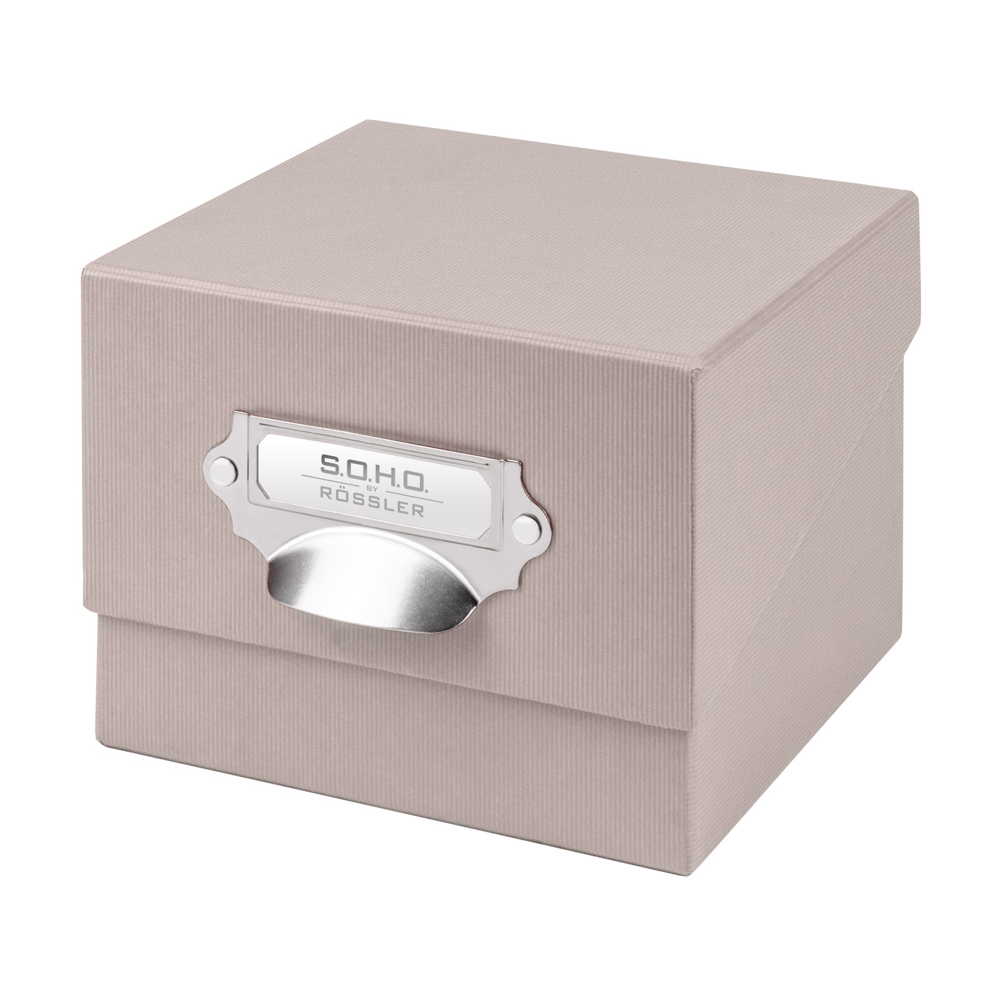 r-ssler-s-o-h-o-box-f-r-fotos-karteikarten-a6-16-7x12-5cm-powder-rosa-mit-deckel image 1