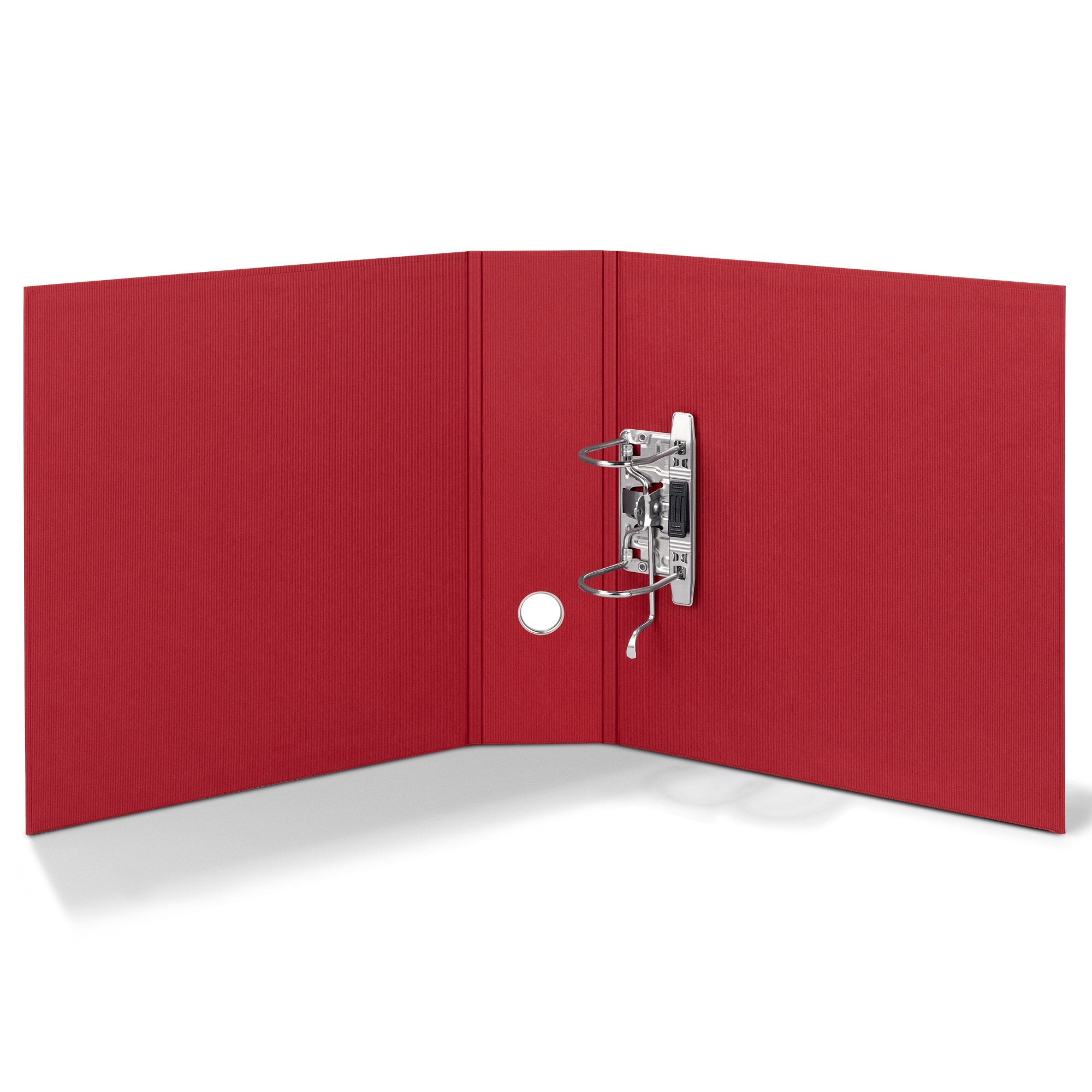 r-ssler-s-o-h-o-ordner-breit-a4-8-5-cm-rot-mit-rippenpr-gung image 2