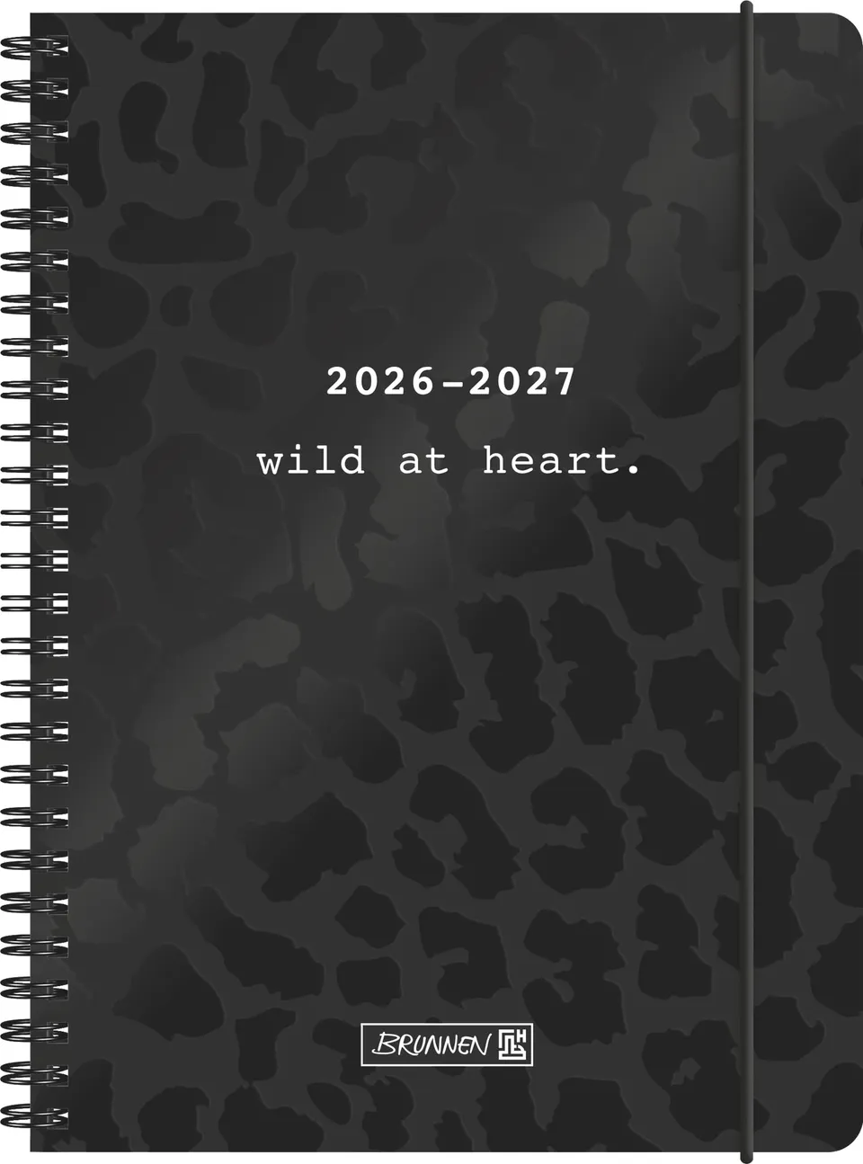 brunnen-sch-lerkalender-2026-2027-black-a5-hardcover-2-seiten-1-woche image 1