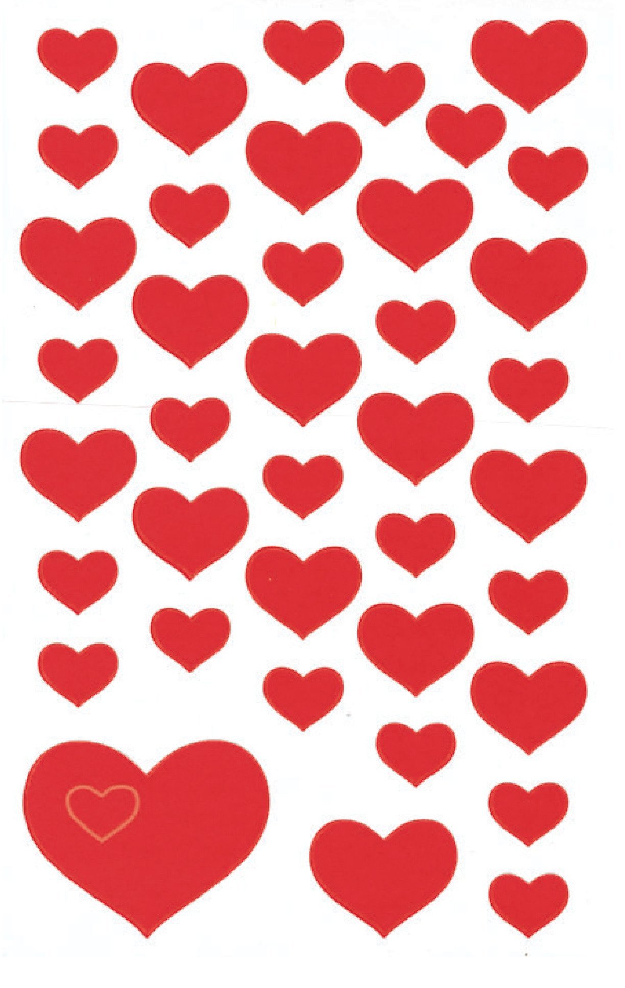 avery-zweckform-z-design-58222-herz-sticker-468-aufkleber-herzen-rot-aus-papier image 2
