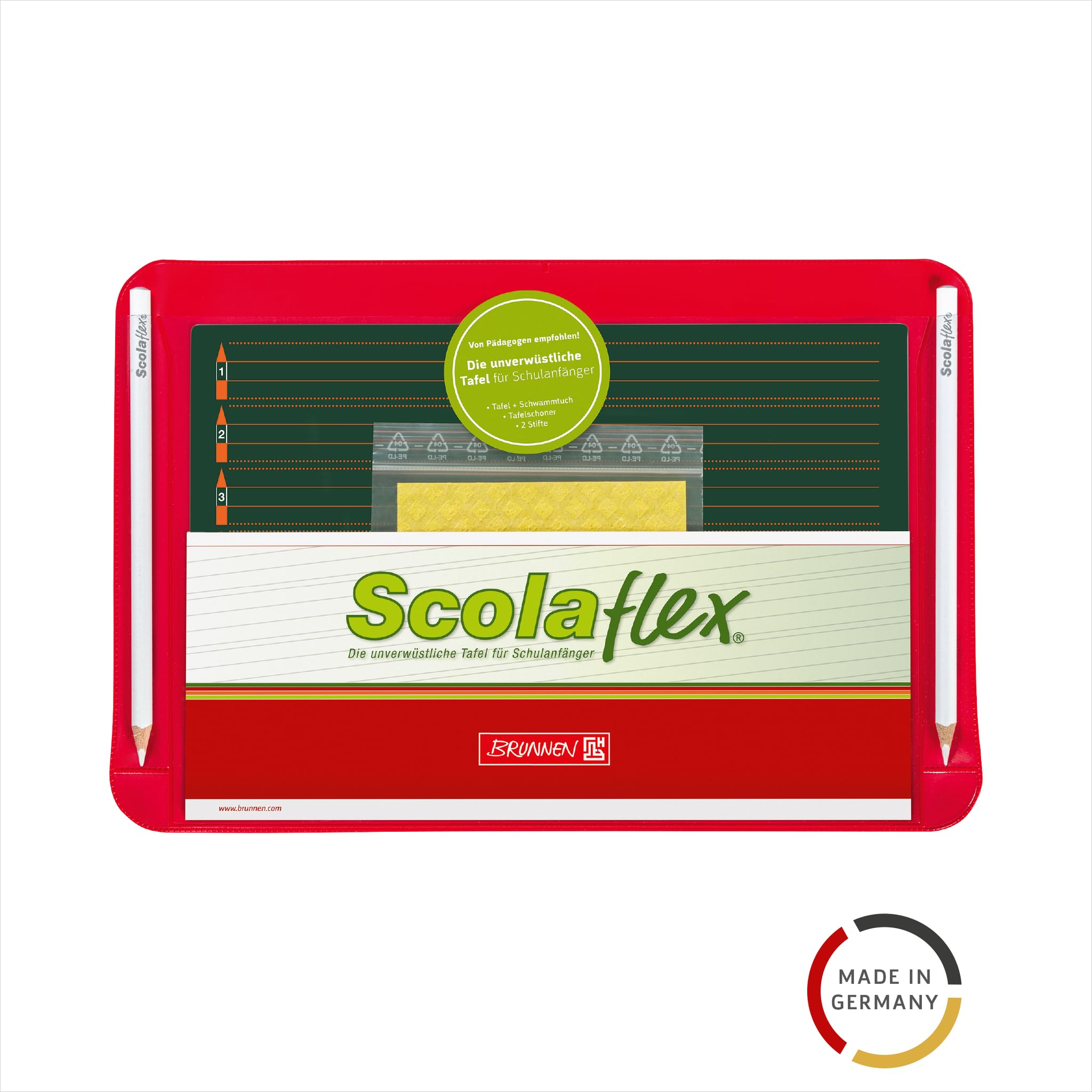 brunnen-schreibtafel-set-a0-scolaflex-265-x-180-mm image 2