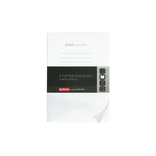 herlitz-my-book-refill-f-r-notizheft-flex-a4-kariert-4x40-blatt image 1
