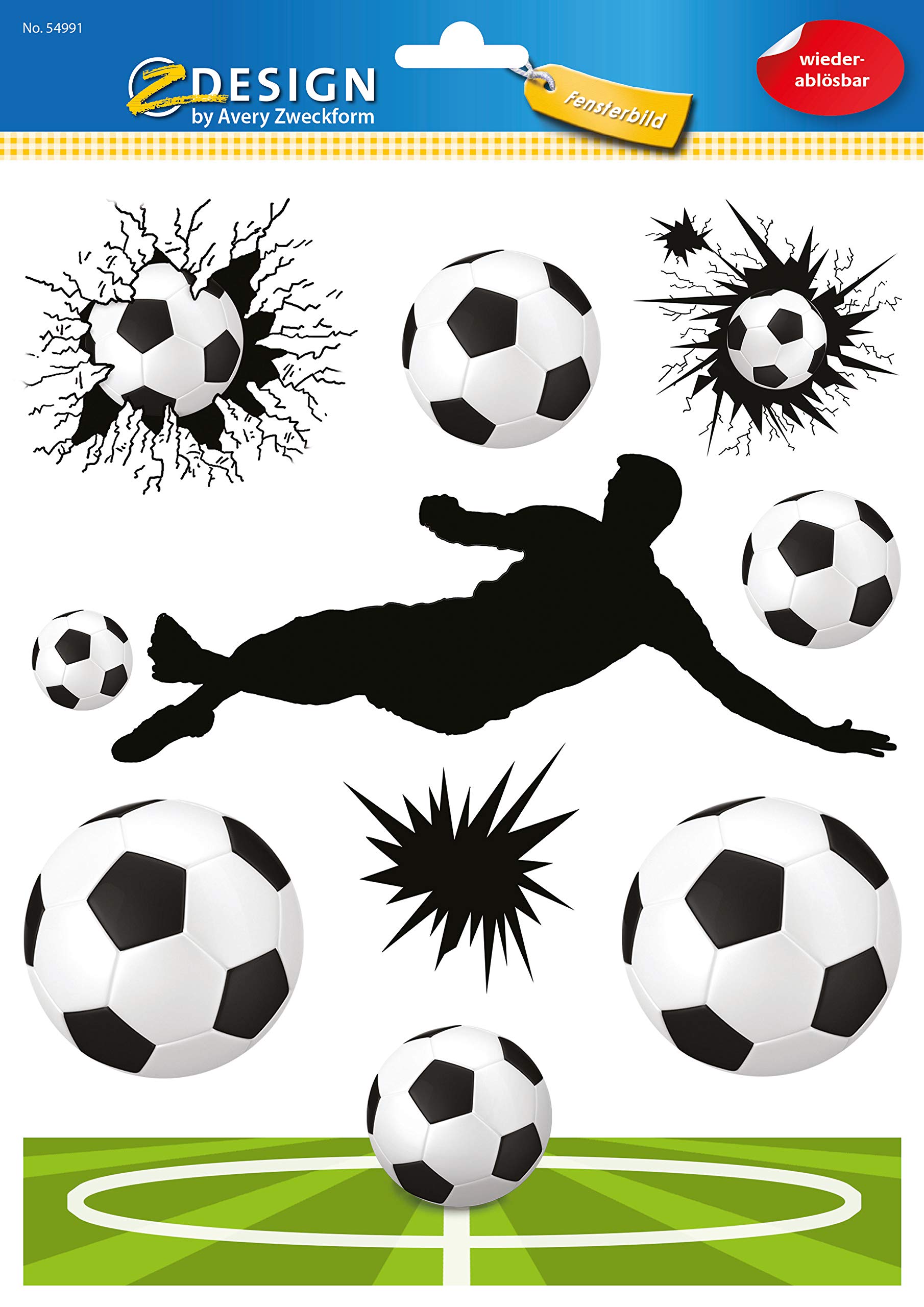 avery-zweckform-z-design-54991-fensterbilder-fu-ball-9-sticker image 2