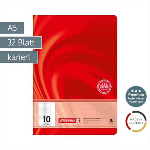 brunnen-premium-schulheft-104551002-din-a5-32-blatt-doppelheft-lineatur-10-karie image 5
