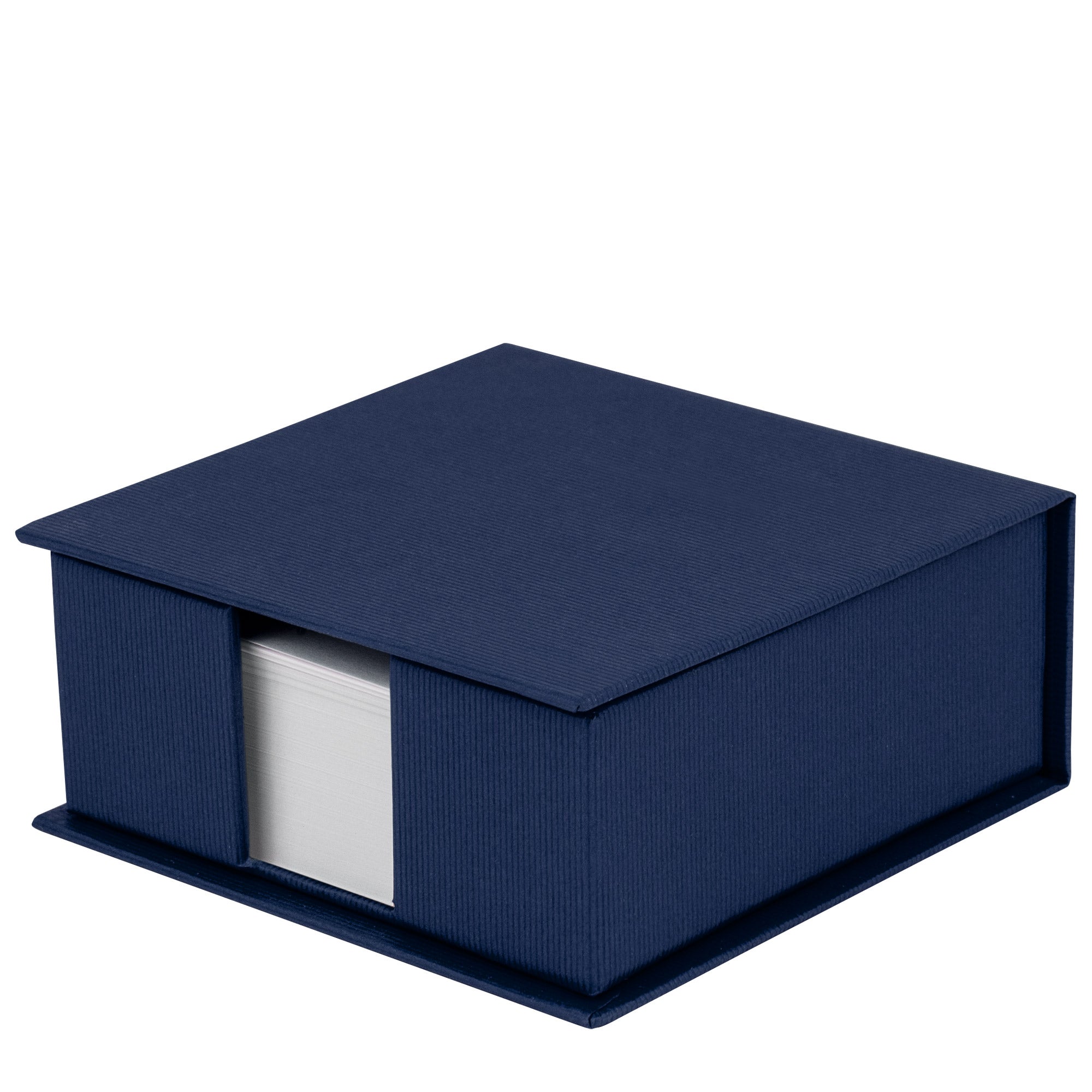 r-ssler-s-o-h-o-zettelkasten-mit-deckel-250-blatt-11x11cm-navy-blau image 2