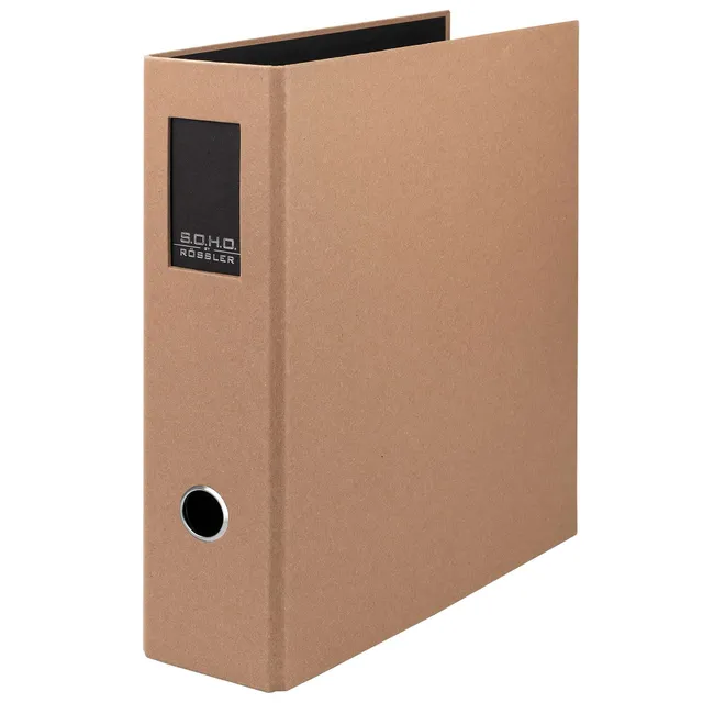 r-ssler-s-o-h-o-ordner-breit-a4-8-5-cm-mit-r-ckenschild-kraft image 1