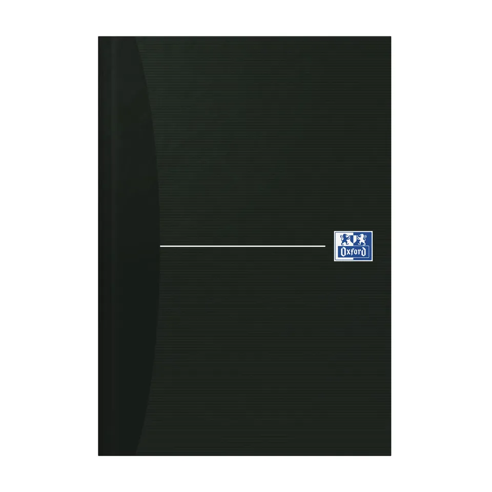 oxford-buch-classic-a5-kariert-192-seiten-smart-black image 1