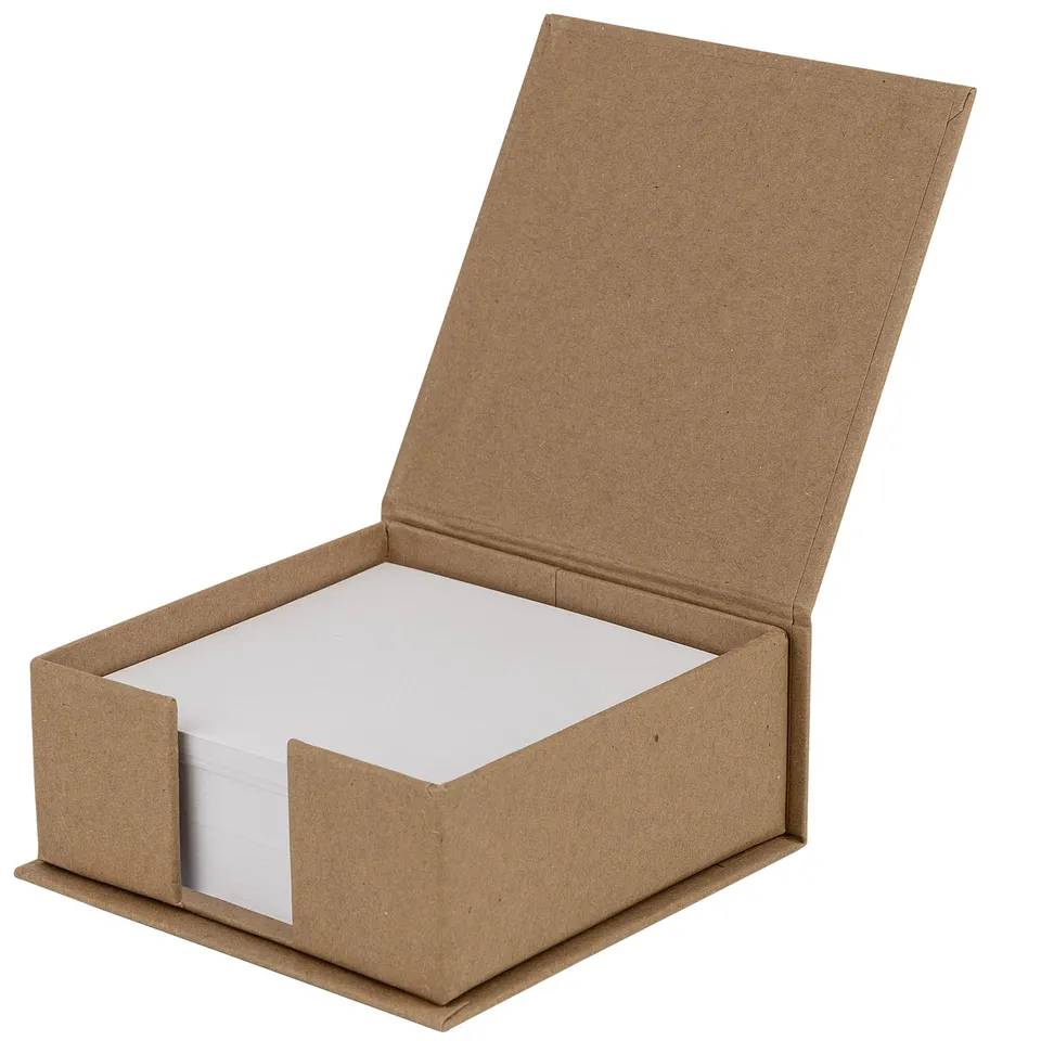 r-ssler-s-o-h-o-zettelkasten-mit-deckel-250-blatt-11x11cm-kraft image 1
