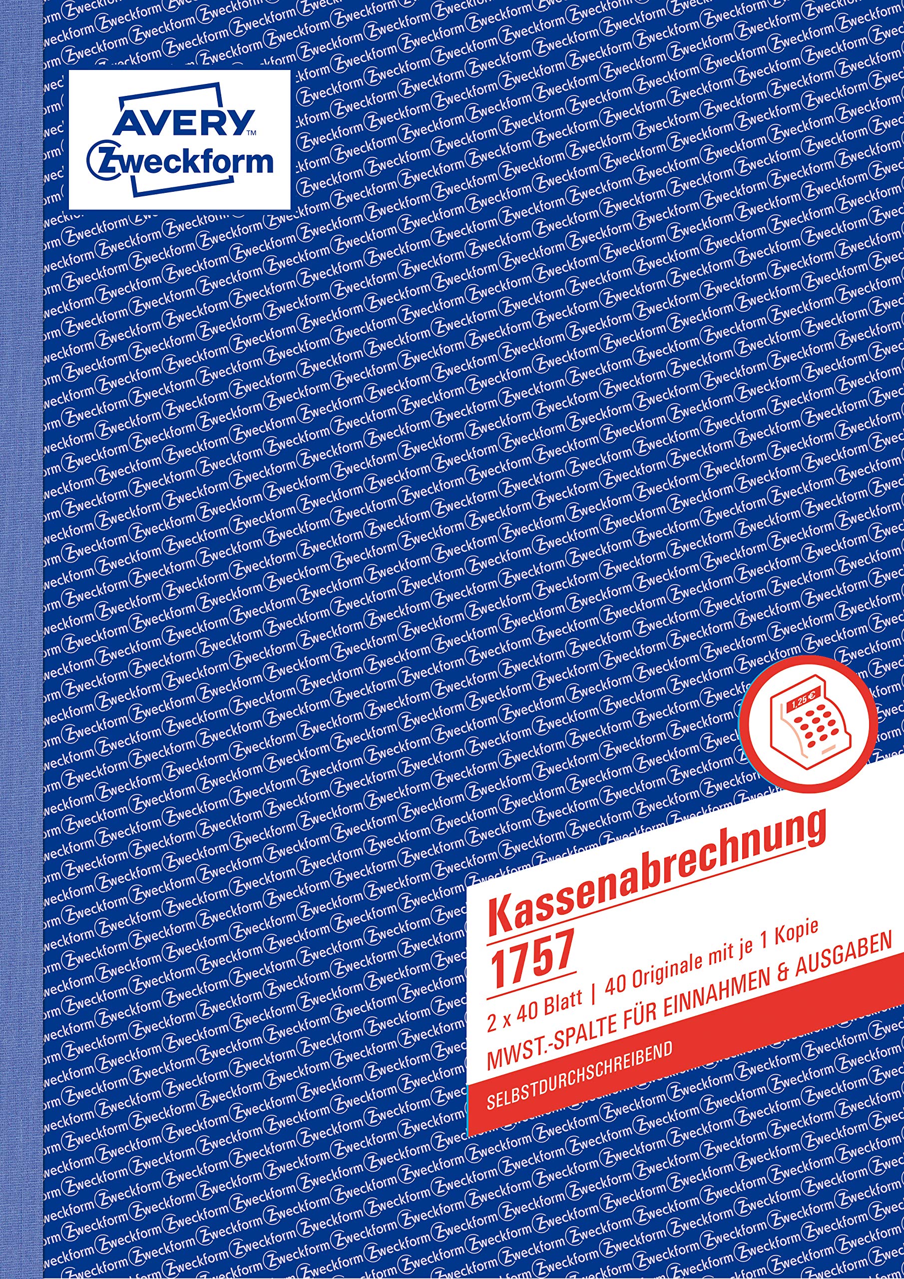 avery-zweckform-1757-kassenabrechnung-a4-2x40-blatt-selbstdurchschreibend-wei-ge image 7