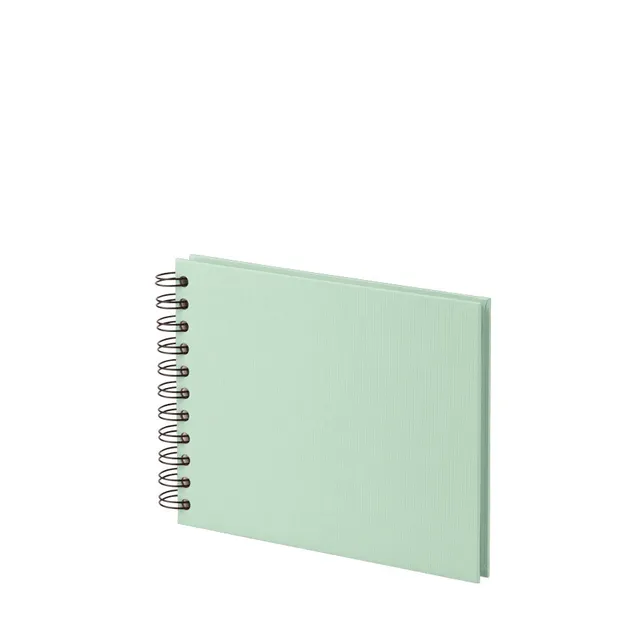 r-ssler-s-o-h-o-spiral-fotoalbum-blanko-19-5x14-5cm-40-seiten-mint image 1