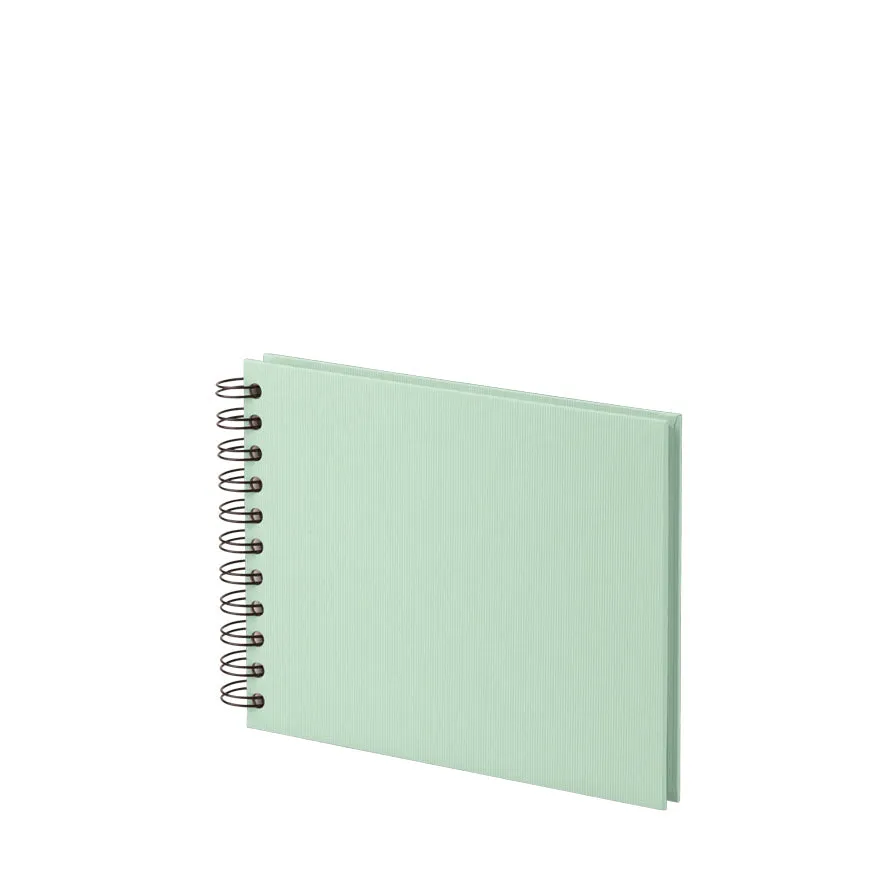 r-ssler-s-o-h-o-spiral-fotoalbum-blanko-19-5x14-5cm-40-seiten-mint image 1