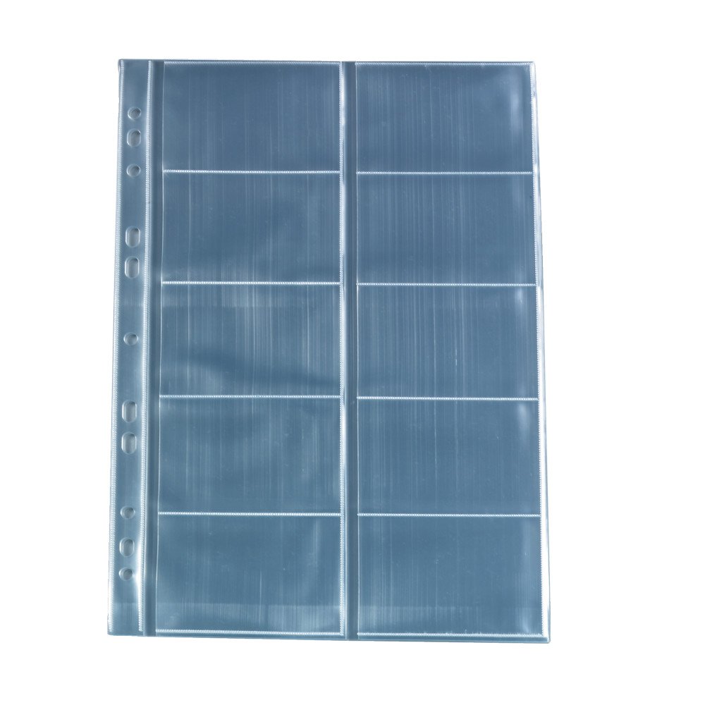 herlitz-5894209-visitenkartenh-lle-a4-mit-10-f-chern-glasklar-10-st-ck image 1