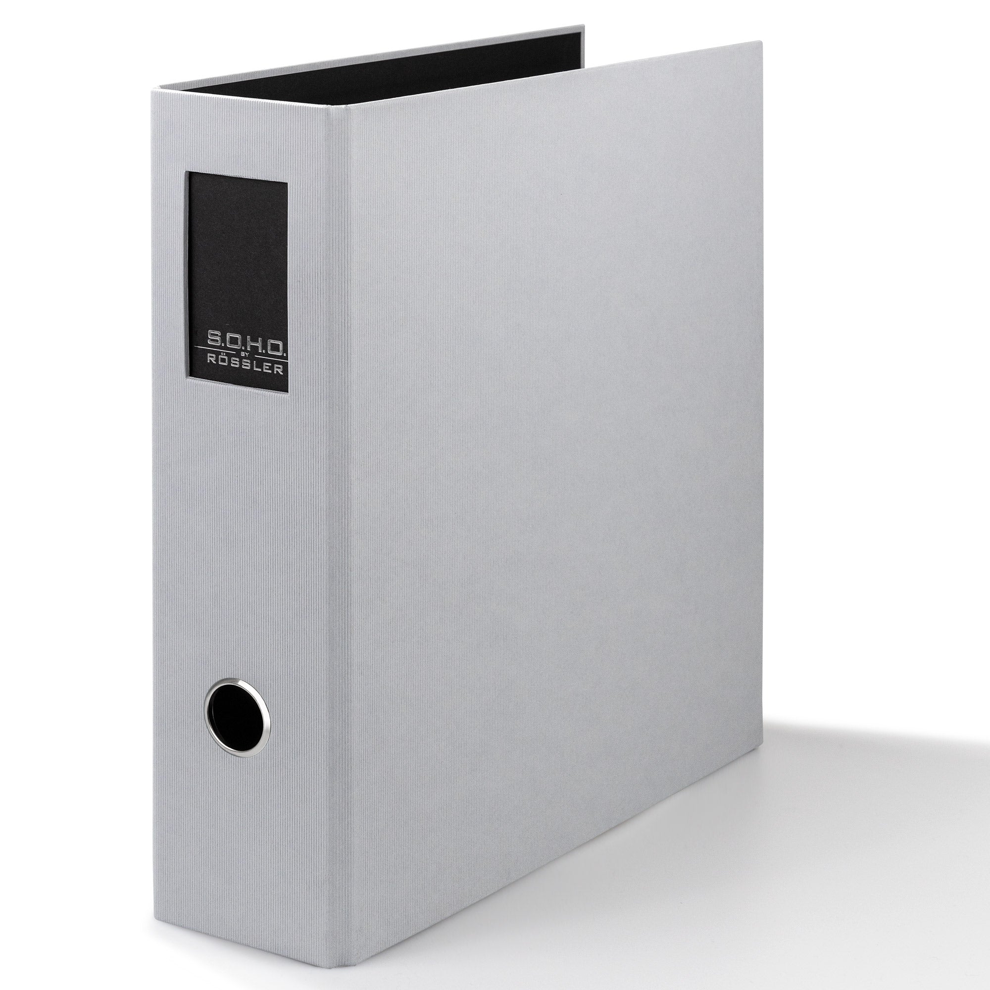 r-ssler-s-o-h-o-ordner-breit-a4-8-5-cm-stone-grau-mit-r-ckenschild image 4