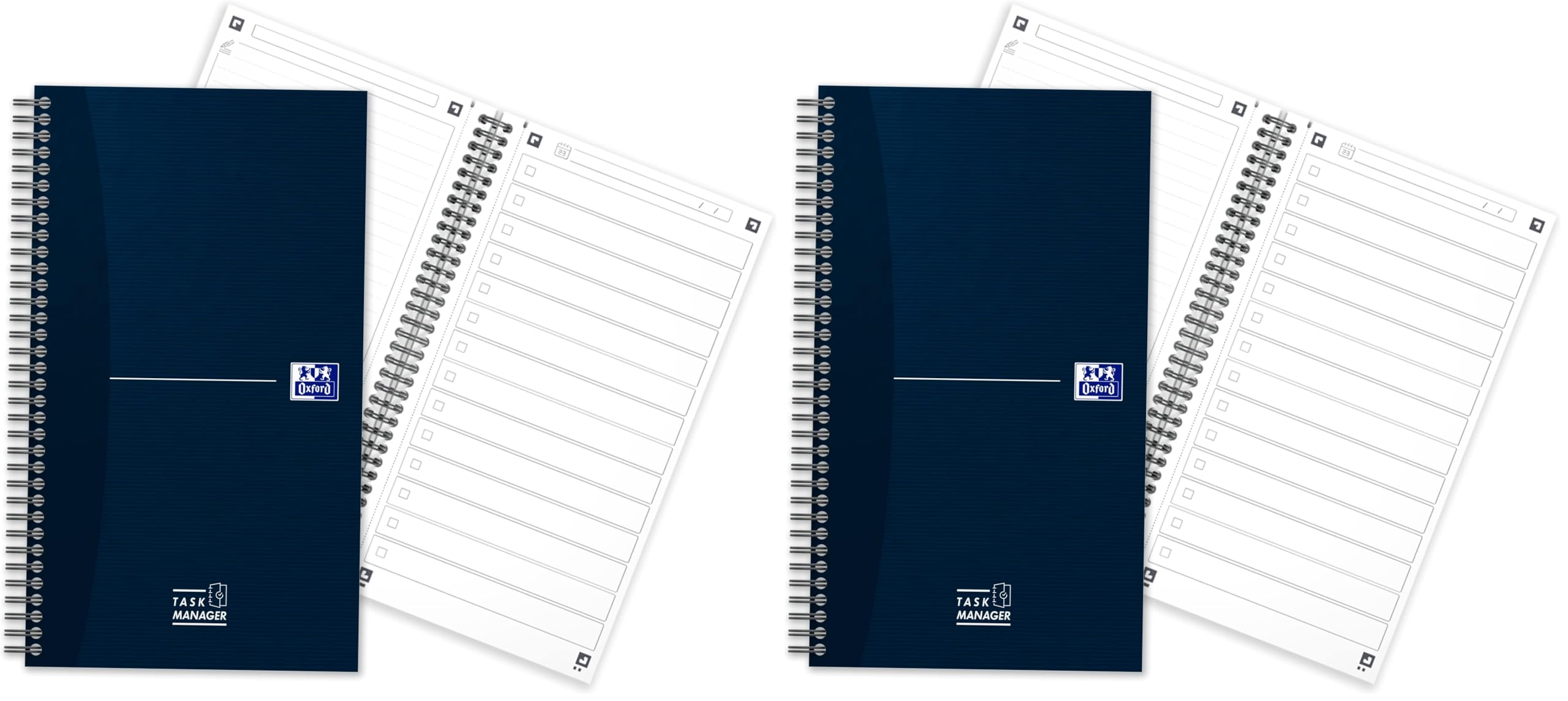 oxford-task-manager-to-do-notizbuch-a5-blau-spiralbindung-460-seiten image 8