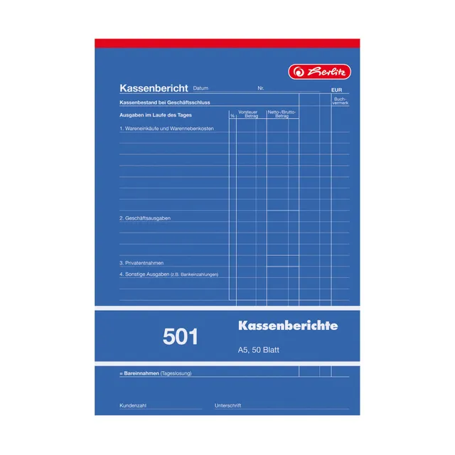 herlitz-kassenberichtsblock-a5-50-blatt-perforiert-gelocht image 1