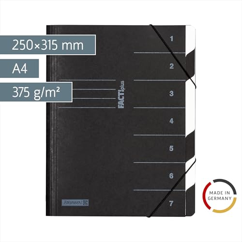 brunnen-ordnungsmappe-factplus-a4-schwarz-7-f-cher image 5