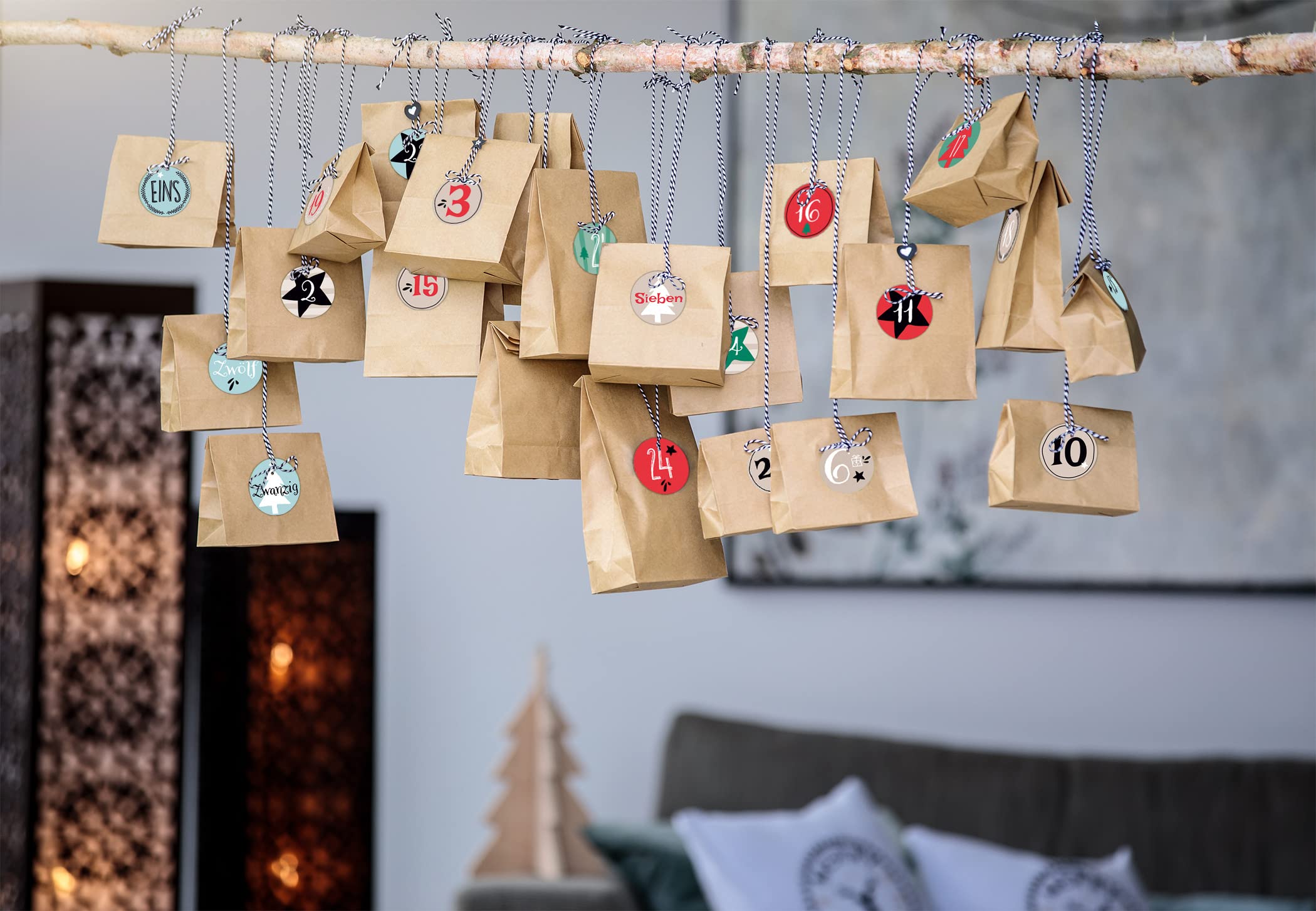 avery-zweckform-51010-z-design-sticker-adventskalender-zahlen-1-24-109-weihnacht image 2