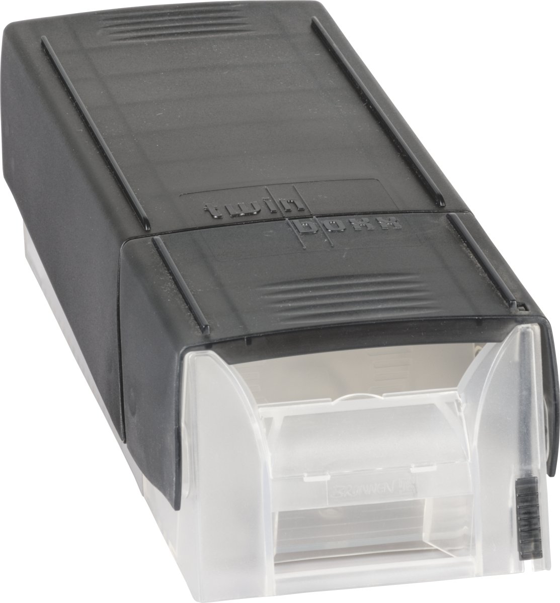 brunnen-102058252-karteikasten-a8-styrolux-gr-n-gef-llt-mit-100-karten-a-z-regis image 2