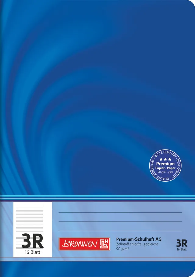 brunnen-premium-schulheft-104570323-din-a5-liniert-3r-16-blatt image 1