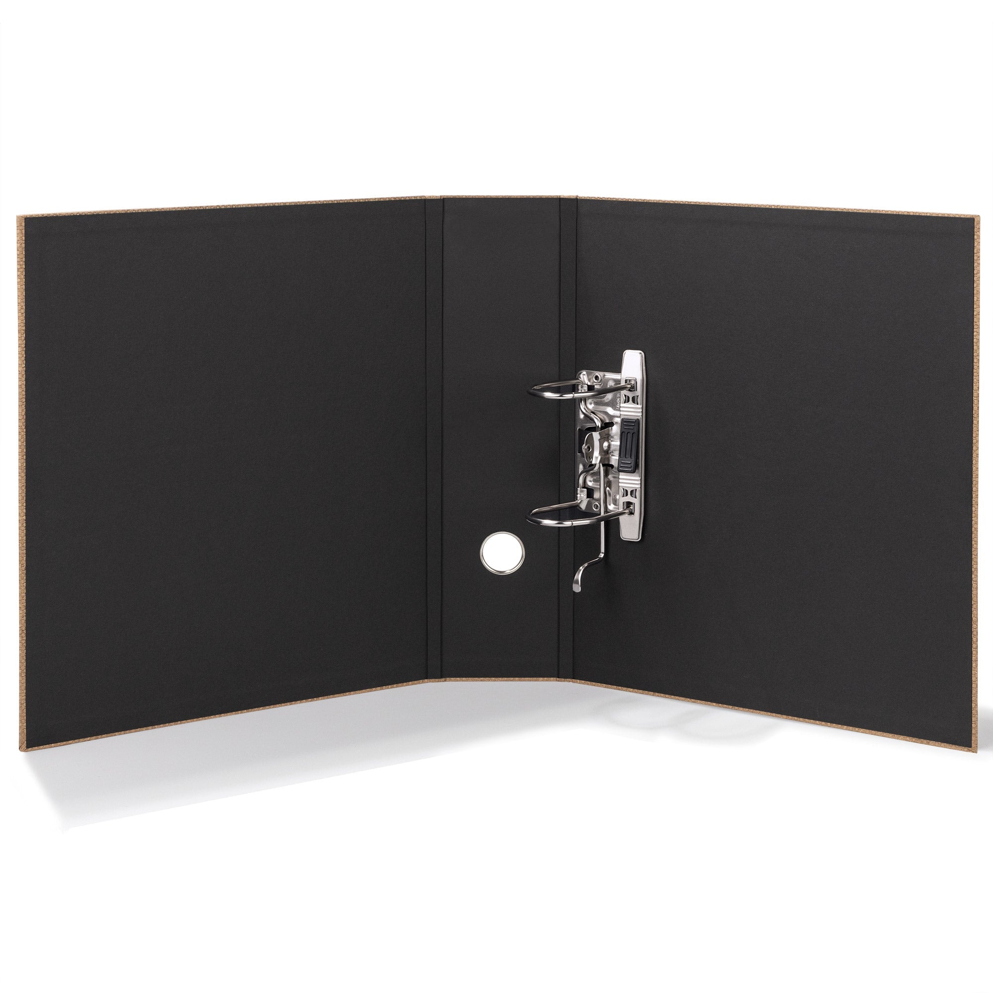 r-ssler-s-o-h-o-ordner-breit-a4-8-5-cm-sisal-optik-haselnuss-braun image 3