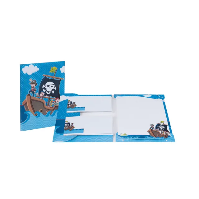 r-ssler-paperado-kinder-briefpapier-set-pirat-bunt-10-st-ck image 1