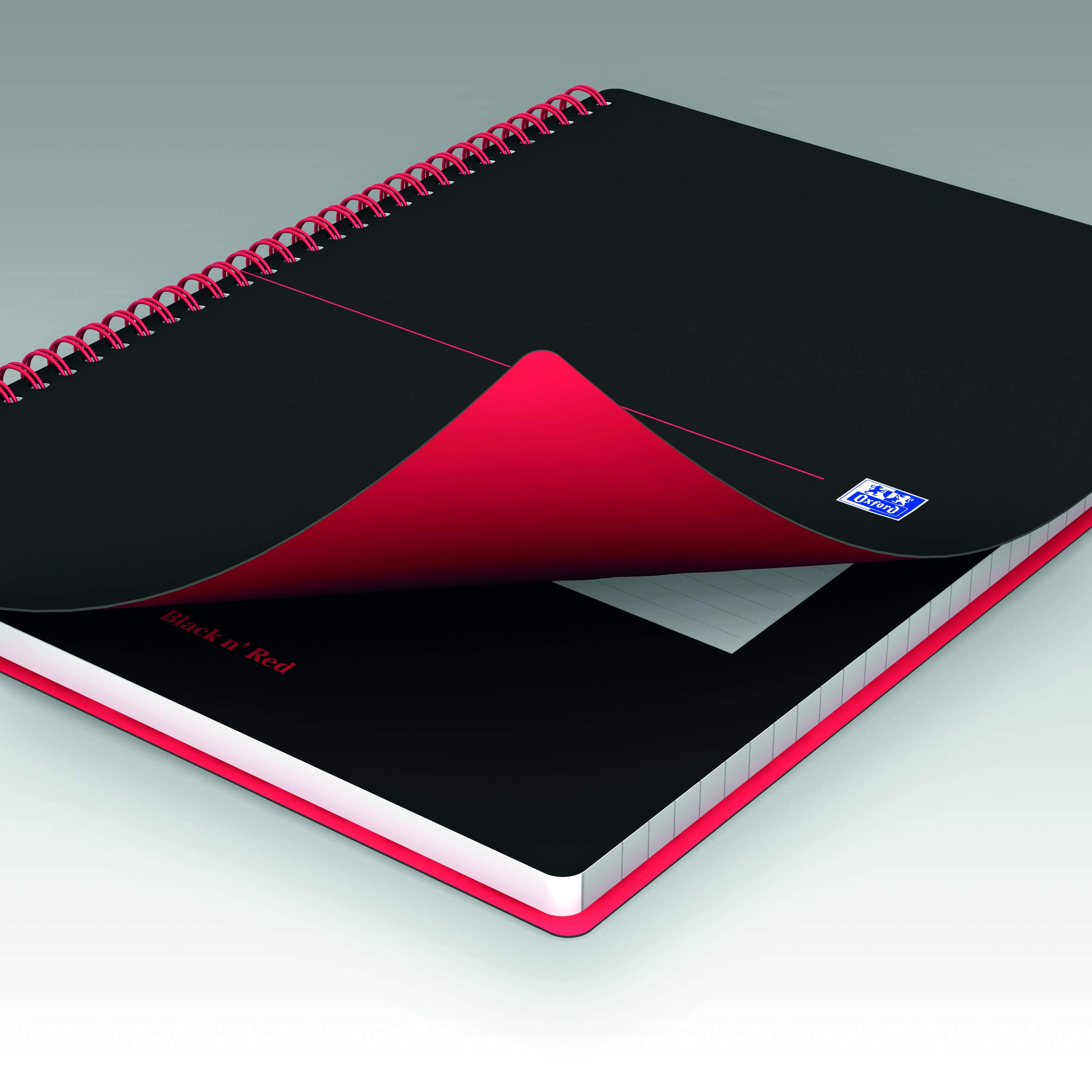 oxford-black-n-red-spiralbuch-400047655-a5-liniert-5er-pack-70-blatt image 5