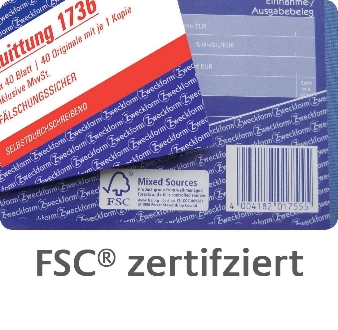 avery-zweckform-1757-kassenabrechnung-a4-2x40-blatt-selbstdurchschreibend-wei-ge image 6