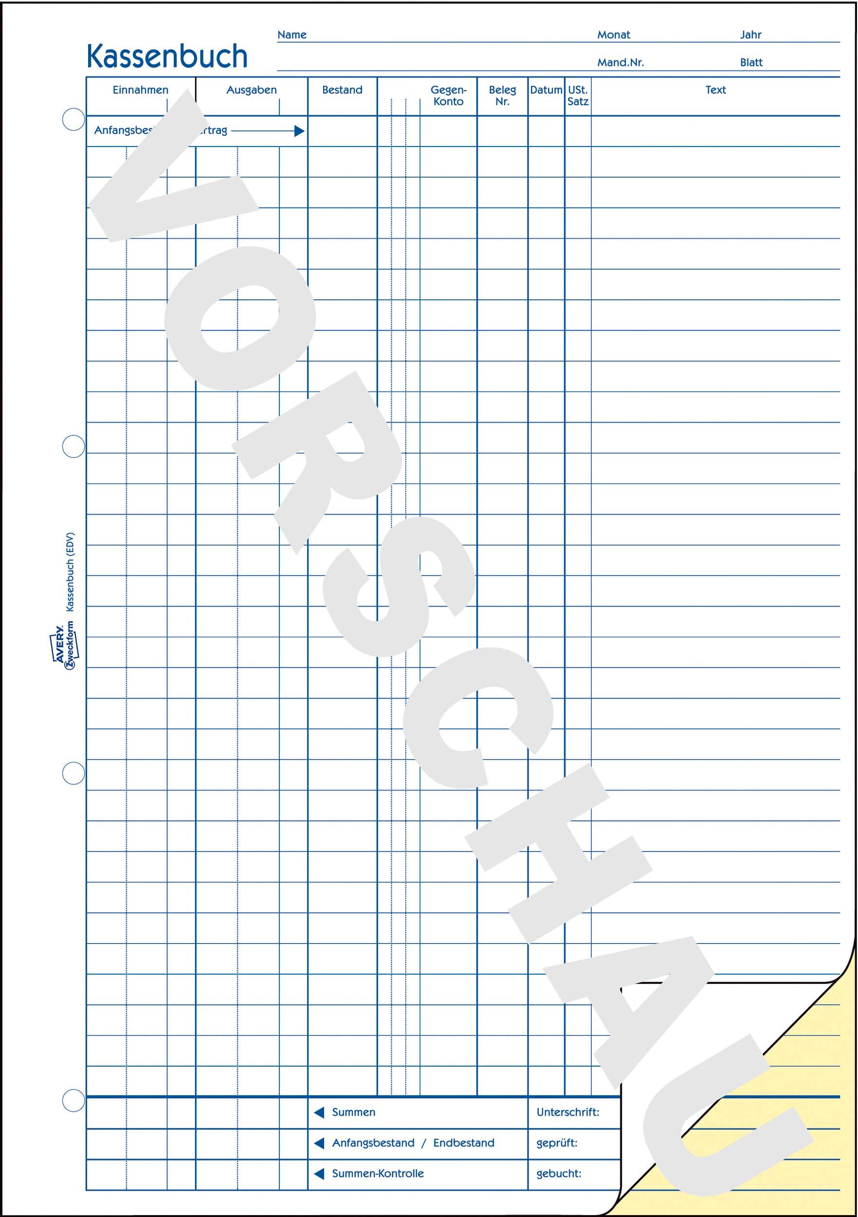 avery-zweckform-1756-5-kassenbuch-a4-2x40-blatt-selbstdurchschreibend-5er-pack image 3