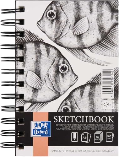 oxford-skizzen-block-a6-hardcover-spiralbindung-160-seiten-100g-schwarz image 7