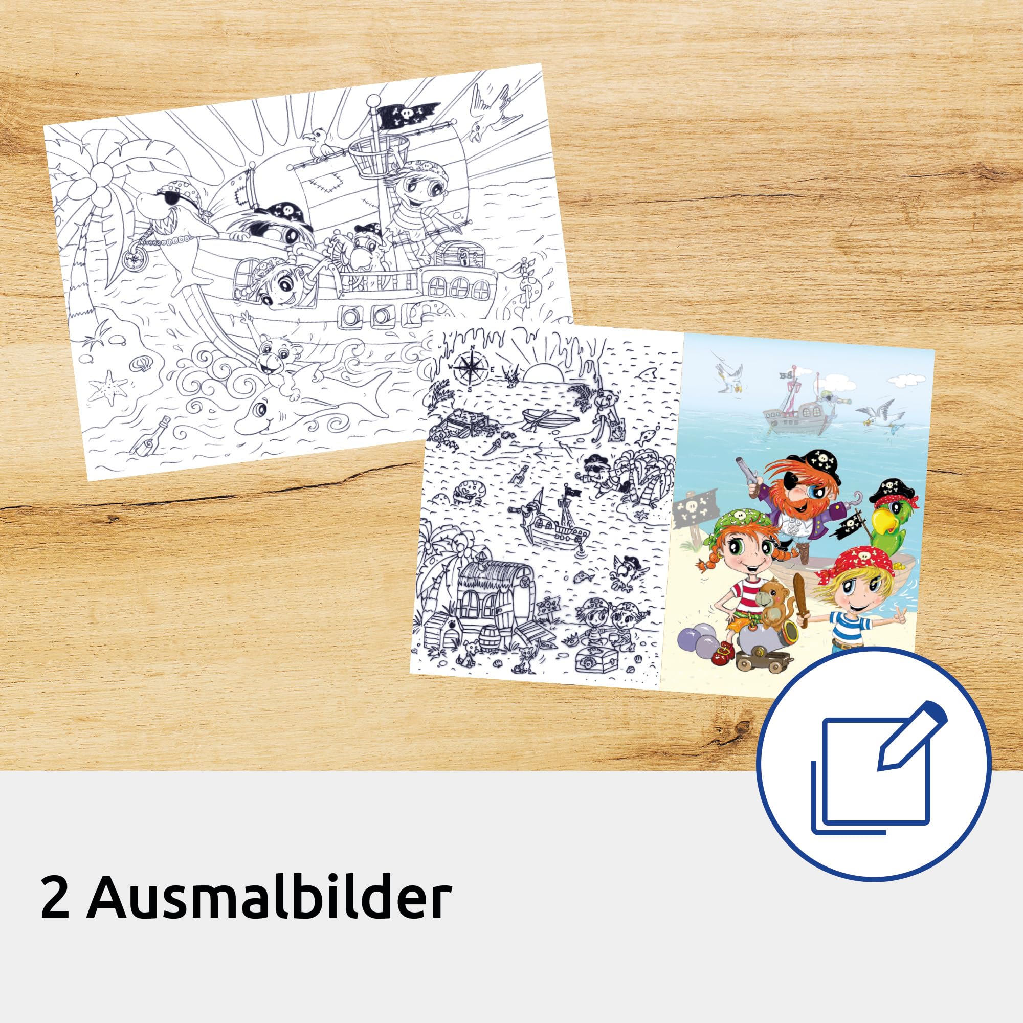 avery-zweckform-57797-z-design-kinder-stickerbuch-pirat-a5-112-sticker-5-spielwe image 5