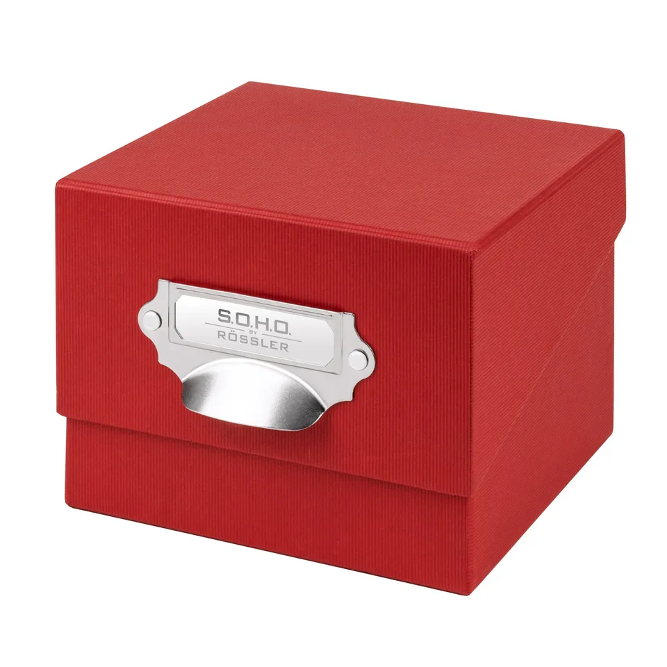 r-ssler-s-o-h-o-box-f-r-fotos-karteikarten-a6-16-7x12-5-cm-rot image 1