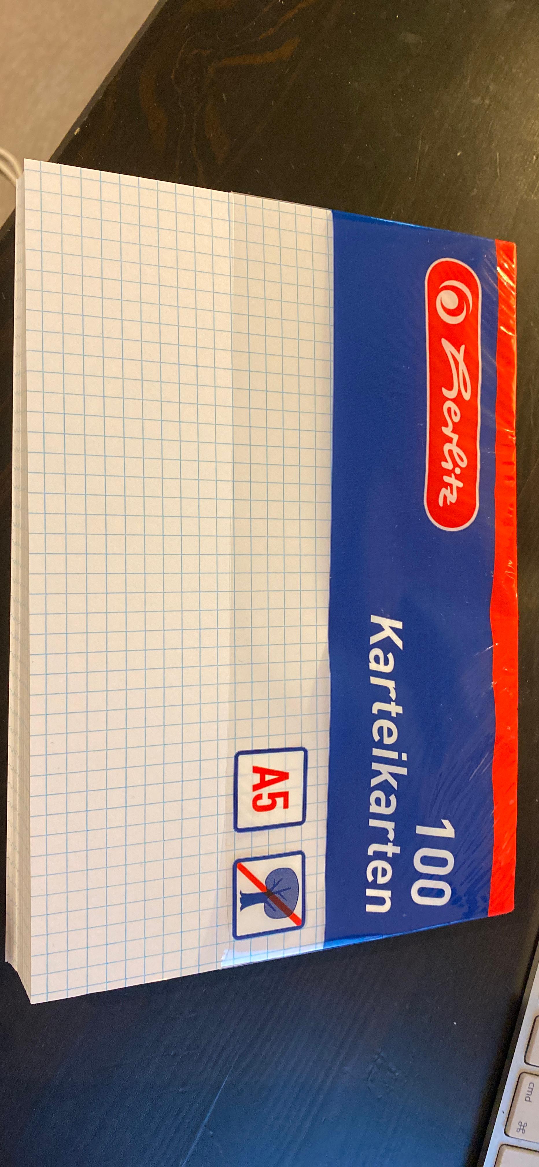 Lernkarten wie sie sein müssen