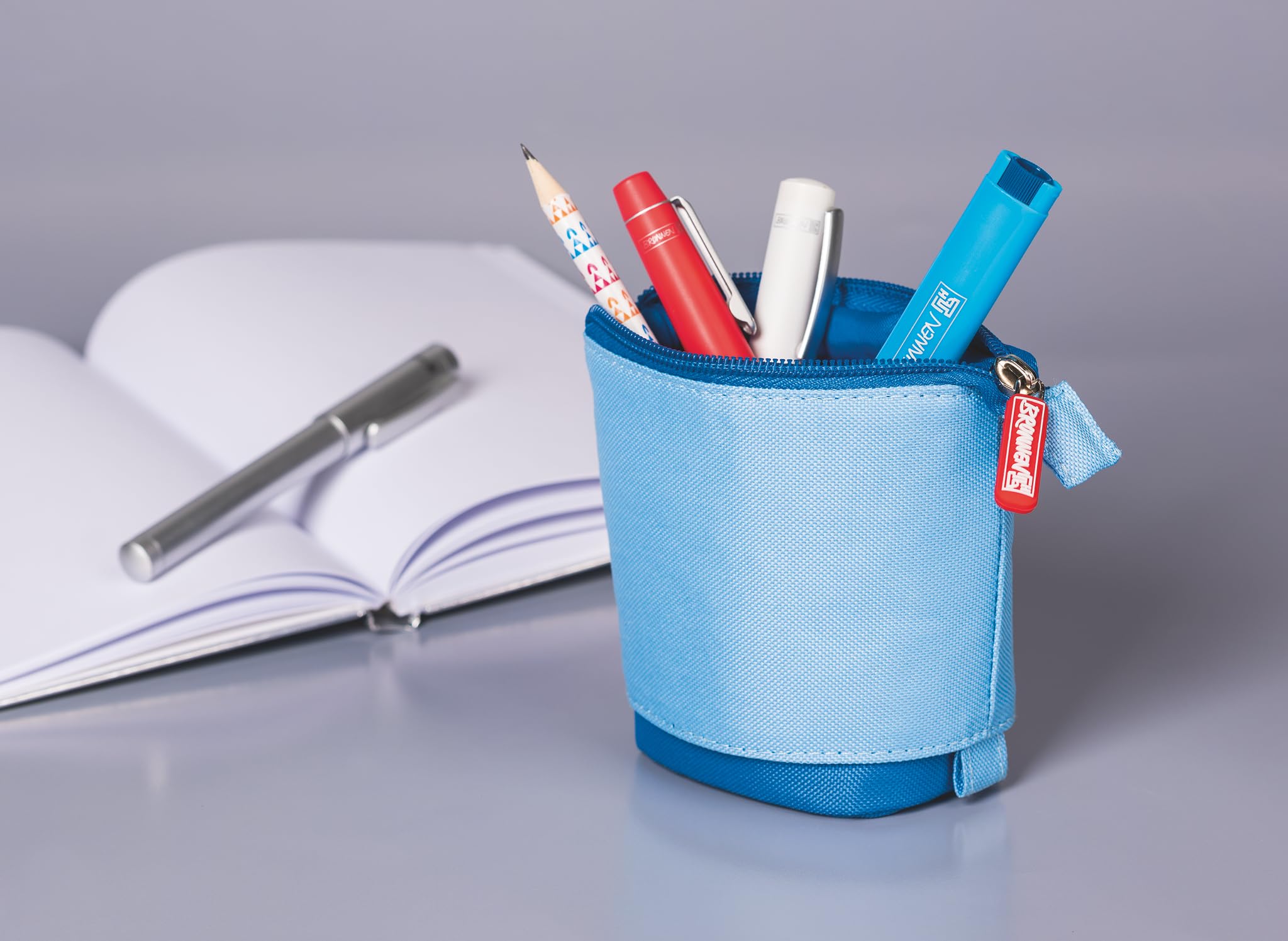 brunnen-s-maepp-etui-und-stiftk-cher-blau-18-x-8-cm-umwandelbar image 6