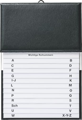 brunnen-telefonregister-schuppen-schwarz-16x22-cm-a-z-adressbuch image 3