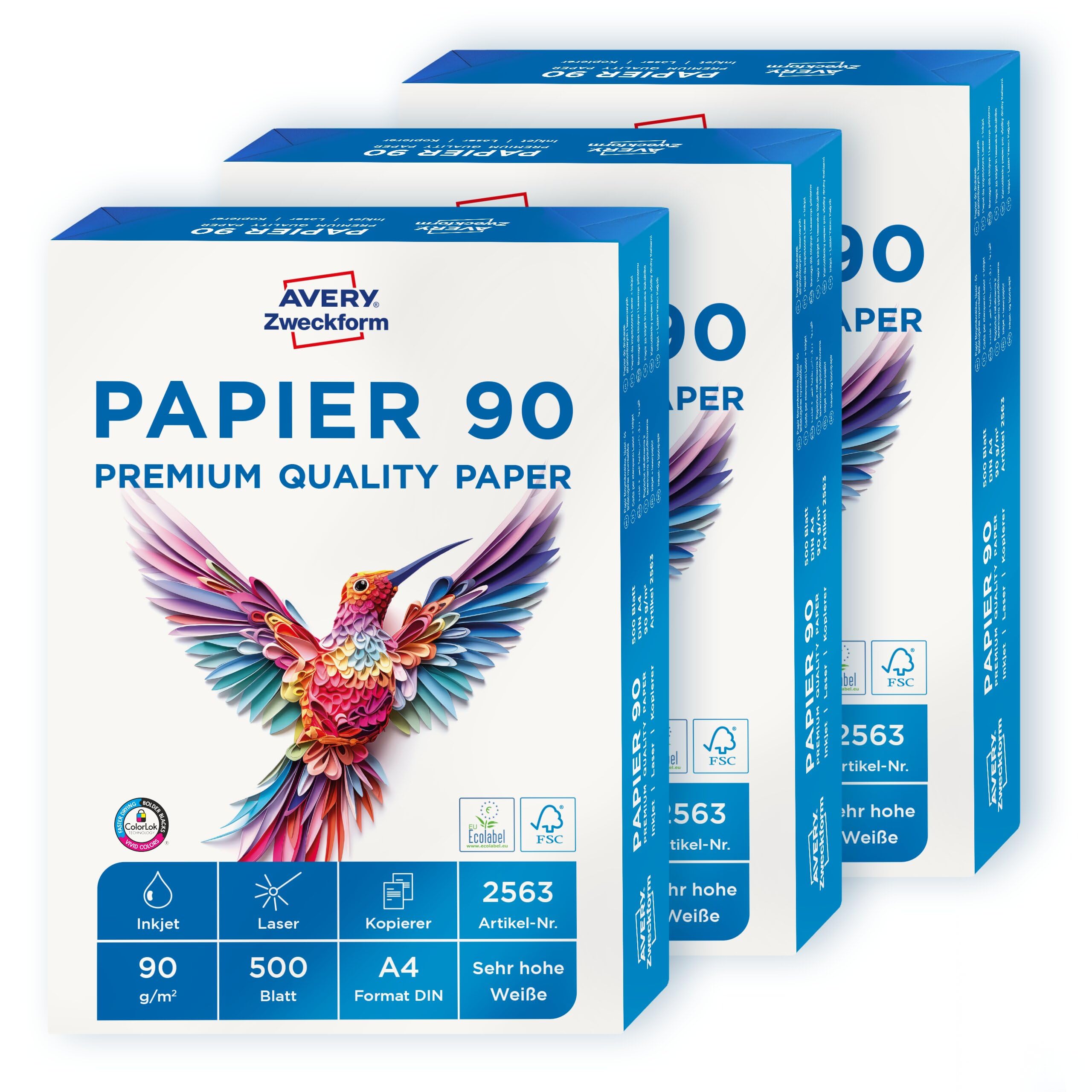 avery-zweckform-2563-drucker-kopierpapier-din-a4-90-g-m-hochwei-1-500-blatt-3x-5 image 1