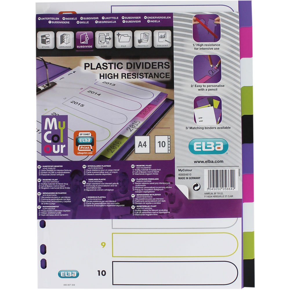 oxford-mycolour-kunststoff-register-a4-blanko-10-teilig-20-st-ck image 8