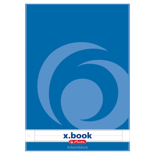 herlitz-x-book-arbeitsblock-a4-liniert-mit-beschriftungsfeld-5-st-ck image 2
