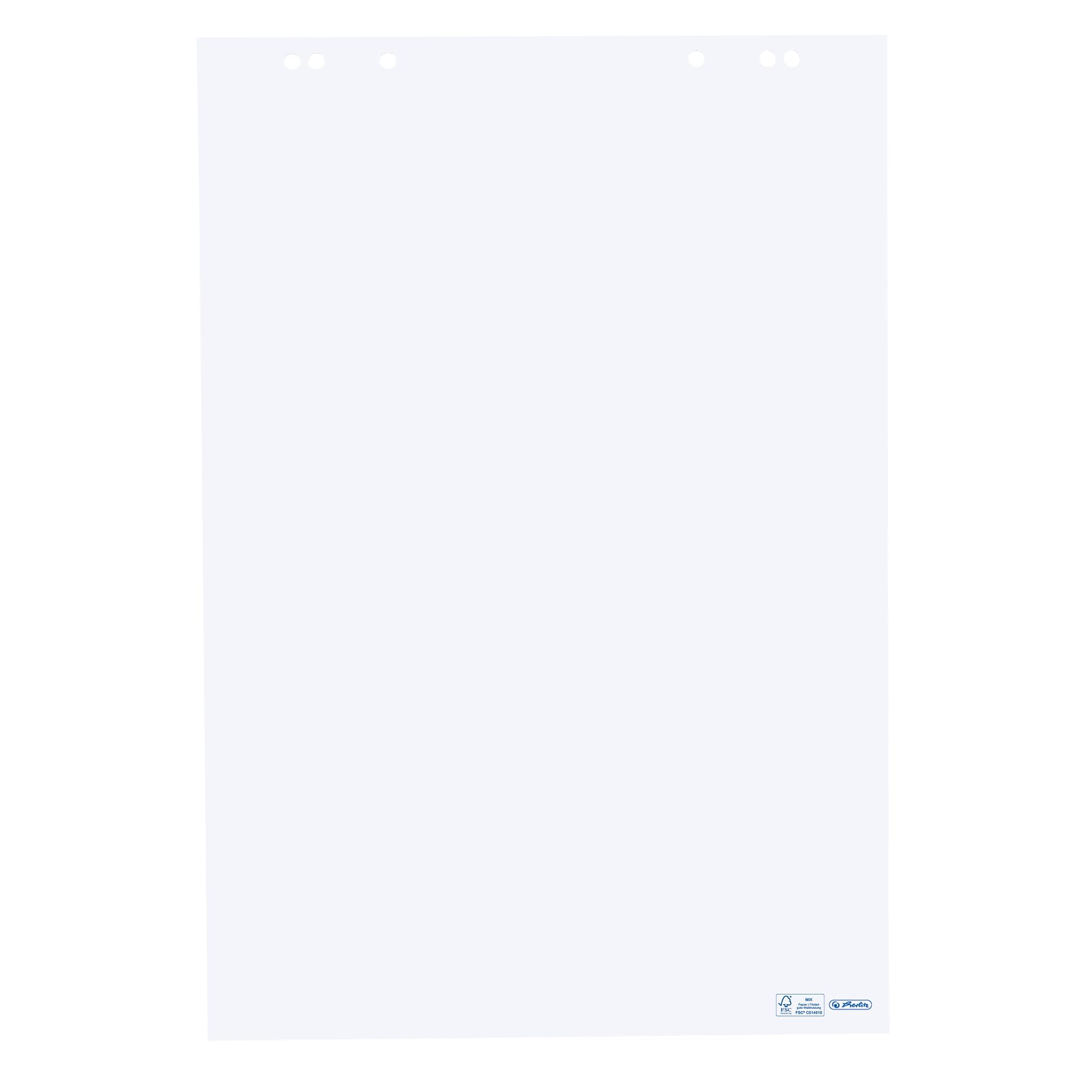herlitz-flipchart-papier-65-x-98-cm-blanko-80g-20-blatt-5-bl-cke image 4