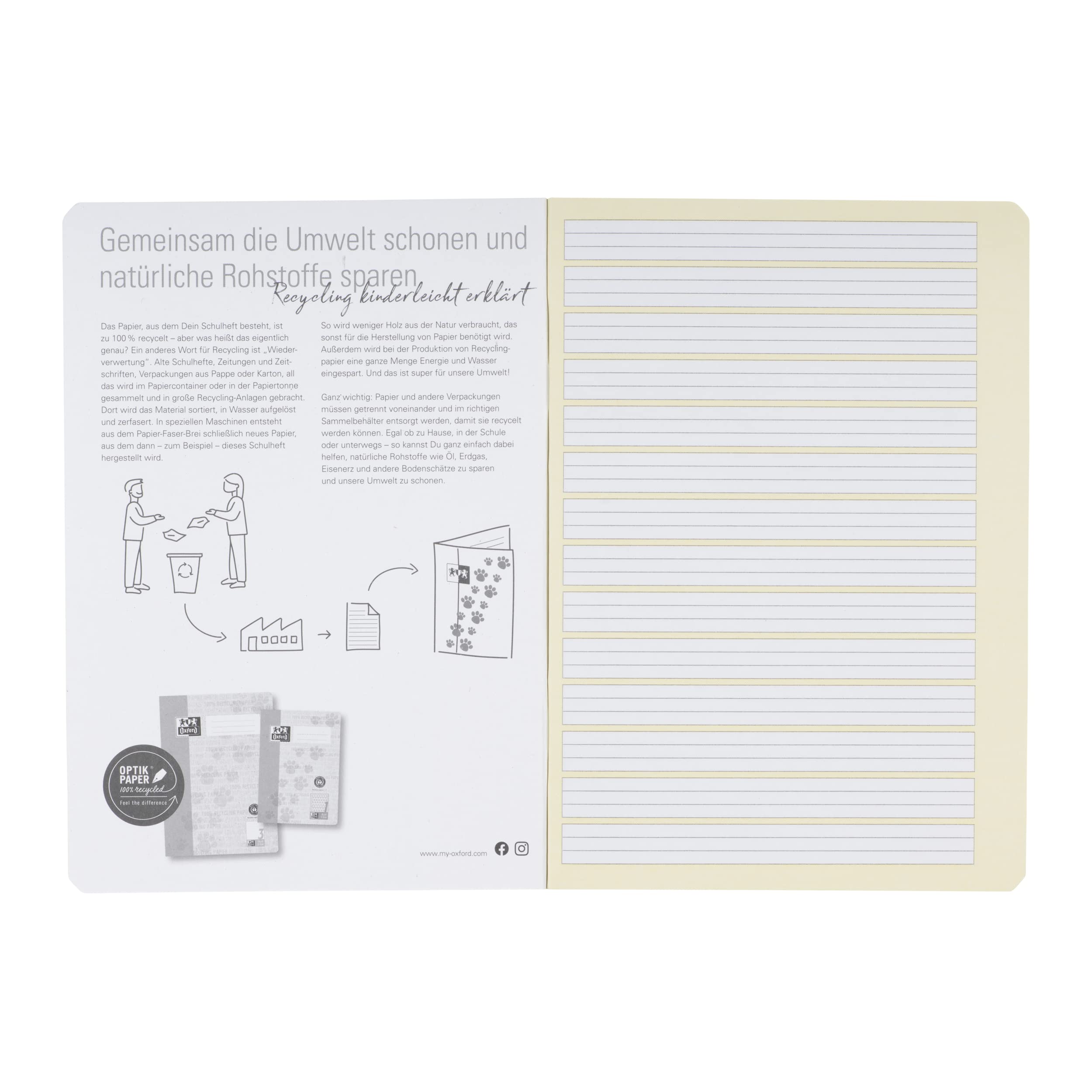 oxford-schulheft-a5-recycling-lineatur-2-liniert-16-blatt-15-st-ck image 5