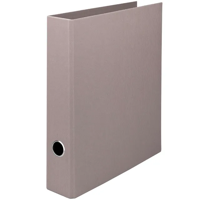 r-ssler-s-o-h-o-ordner-schmal-a4-5-cm-mit-rippenpr-gung-taupe image 1