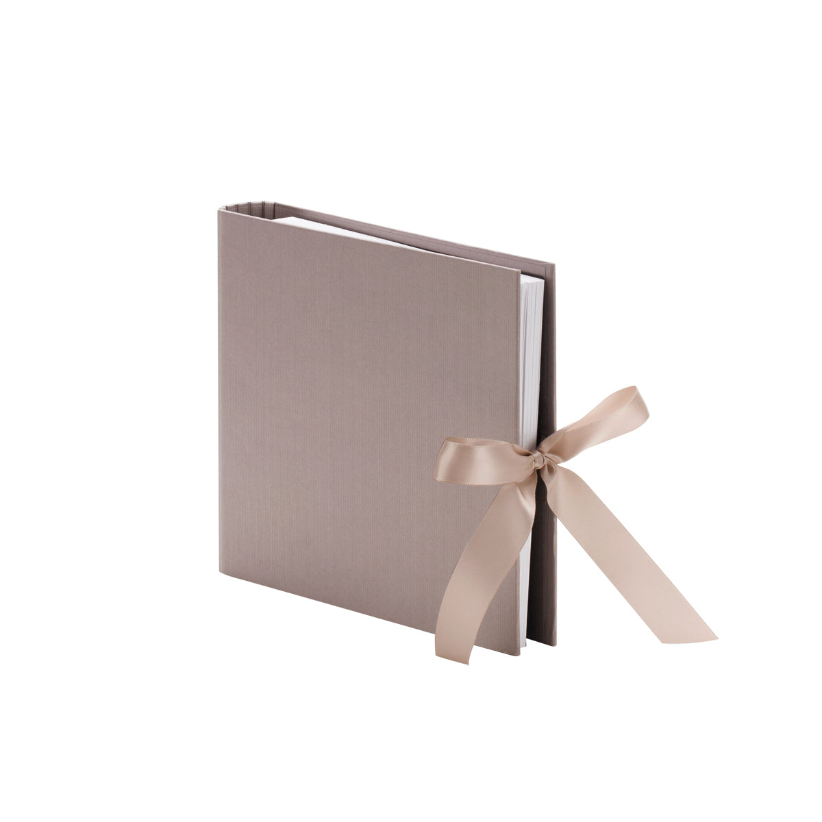 r-ssler-s-o-h-o-fotoringbuch-mit-schleife-26x22-cm-50-seiten-taupe-nachf-llbar image 1