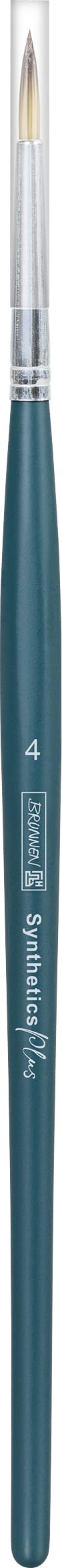 brunnen-synthetics-young-line-kunsthaarpinsel-rund-gr-e-4-mit-schutzh-lle image 2