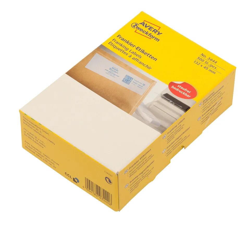 avery-zweckform-3444-frankier-etiketten-132-x-45-mm-wei-500-st-ck-f-r-francotyp- image 1