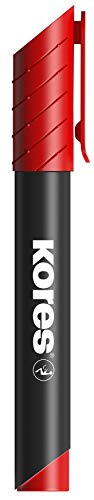 kores-k-marker-xp2-permanentmarker-rot-keilspitze-12er-pack image 5