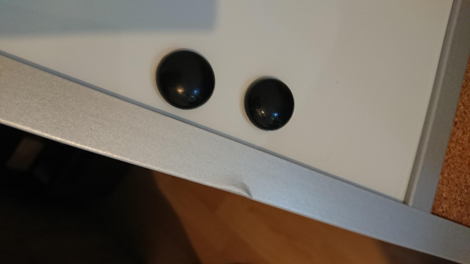 Gut, Magnete könnten stärker halten