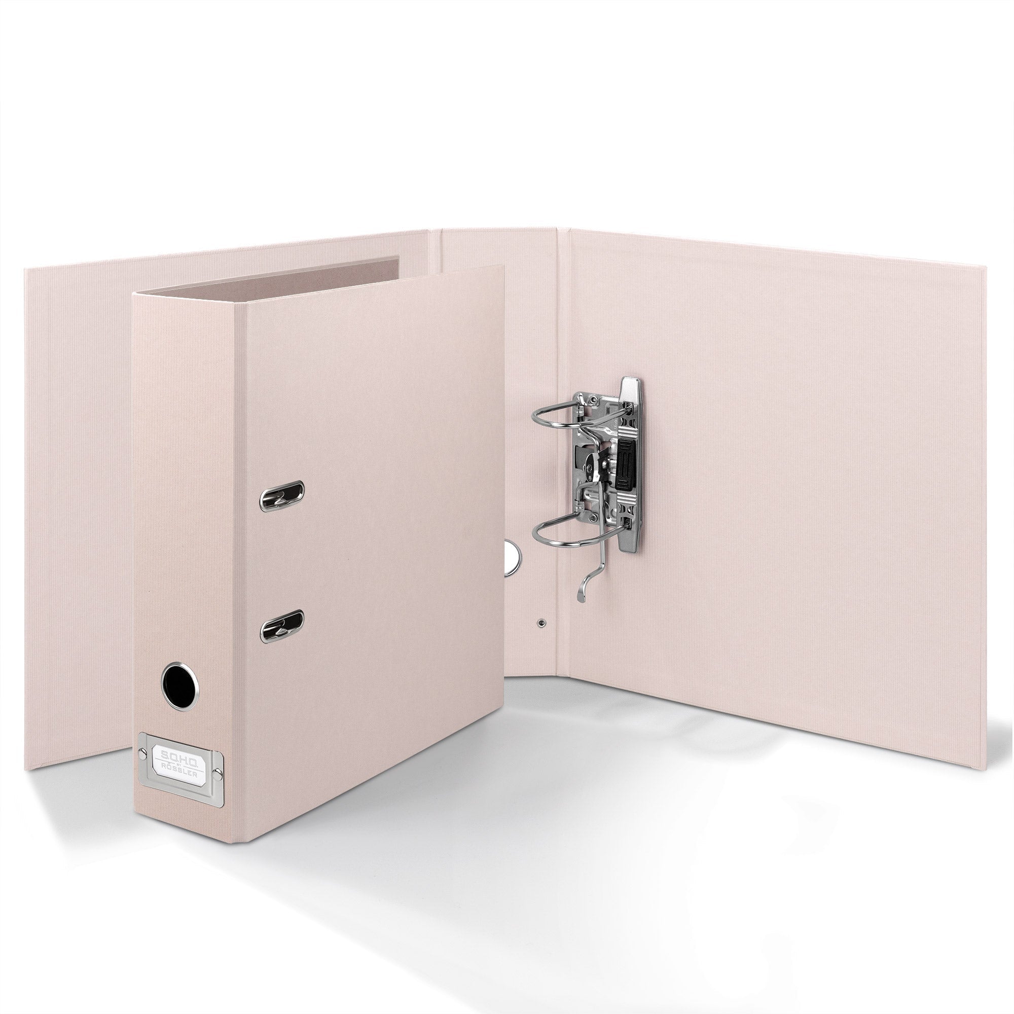 r-ssler-s-o-h-o-ordner-breit-a4-8cm-powder-rosa-mit-metall-r-ckenschild image 3
