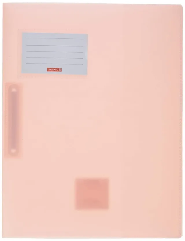 brunnen-schnellhefter-fact-a4-kunststoff-pastell-rosa image 1